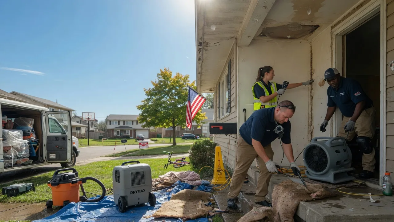 Water Damage Restoration in Vergennes, IL near me